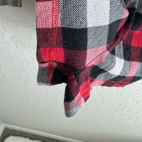 Victoria's Secret The Fireside Plaid Thermal Romper Pajamas Size M - Picture 5 of 7
